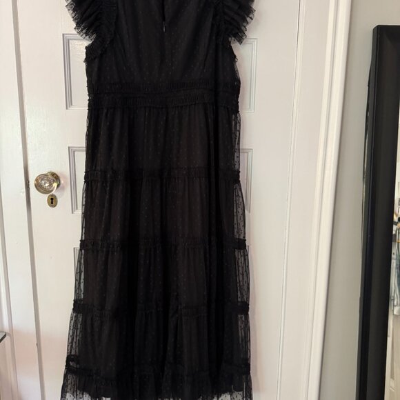 Boden Edie Tiered Tulle Midi Dress, 12P - Picture 6 of 10